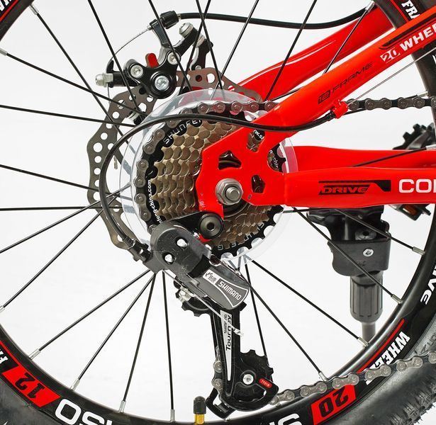 Велосипед Corso &laquo;SPIRIT&raquo; 20" дюймів TK 20697 (1) рама сталева 12``, 7 швидкостей Shimano, 137734 фото