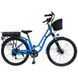 Велосипед с электромотором SPARK E-CITY LITE 18" 48V/500W/12,8Ah синий 218744 фото 1