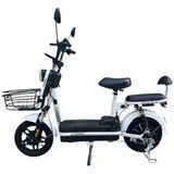 Велосипед с электромотором SPARK BUDDY 14" 48V/500W/12Ah белый 246436 фото