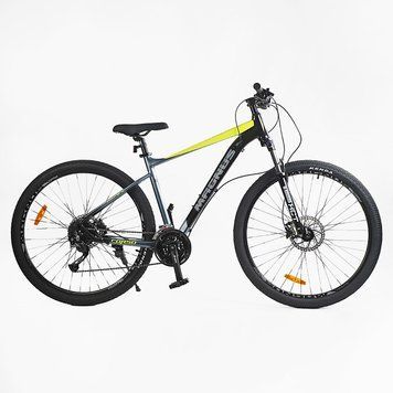 Велосипед Спортивний Corso &laquo;MAGNUS&raquo; 29" дюймів MG-69065 (1) рама алюмінієва 19``, обладнання Shimano 27 швидкостей, зібран на 75% 171396 фото