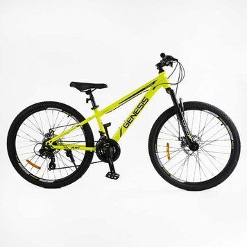 Велосипед Спортивный Corso 26" дюймов &laquo;Genesis&raquo; T-26430 (1) рама стальная 13&rsquo;&rsquo;, оборудование Saiguan 21 скорость собран на 75% 165425 фото