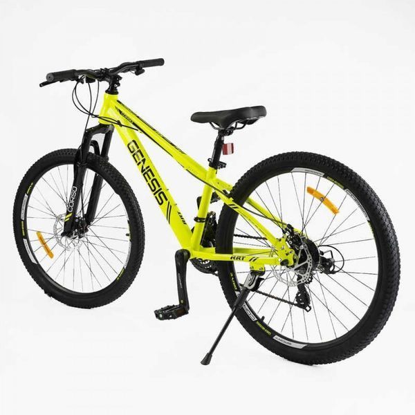 Велосипед Спортивный Corso 26" дюймов &laquo;Genesis&raquo; T-26430 (1) рама стальная 13&rsquo;&rsquo;, оборудование Saiguan 21 скорость собран на 75% 165425 фото