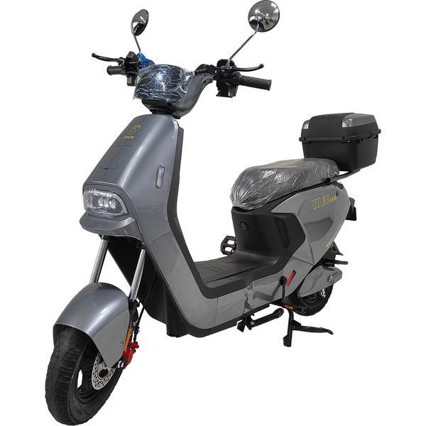 Велосипед с электромотором SPARK RUN EVO 14" 72V/1200W/20Ah серый 251383 фото