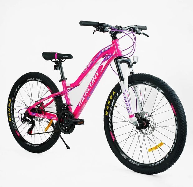 Велосипед Corso &laquo;MERCURY&raquo; 26" дюймів MR-26356 (1) рама алюмінієва 13``, обладнання Shimano 21 швидкість 154874 фото
