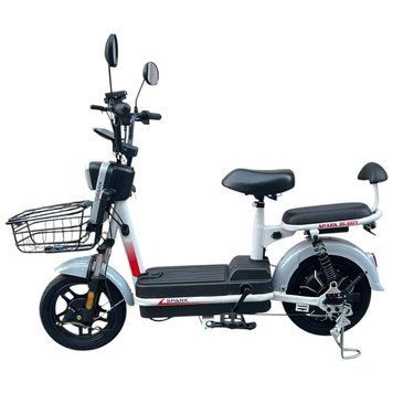 Велосипед с электромотором SPARK BUDDY 14" 48V/500W/12Ah серый 246432 фото