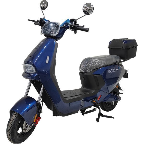 Велосипед с электромотором SPARK RUN EVO 14" 72V/1200W/20Ah синий 251384 фото