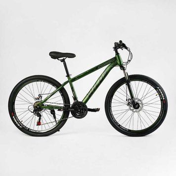 Велосипед Corso &laquo;WILDS&raquo; 26" дюймів WL-26401 (1) рама сталева 15&rsquo;&rsquo;, перемикачі Saiguan, 21 швидкість, 137766 фото