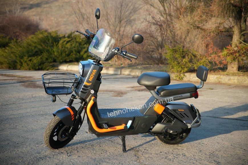 Электрический мопед Corso Nova N-870366, электродвигатель 1000W, аккумулятор 72V/20Ah, в коробке [Коробка] 191079 фото