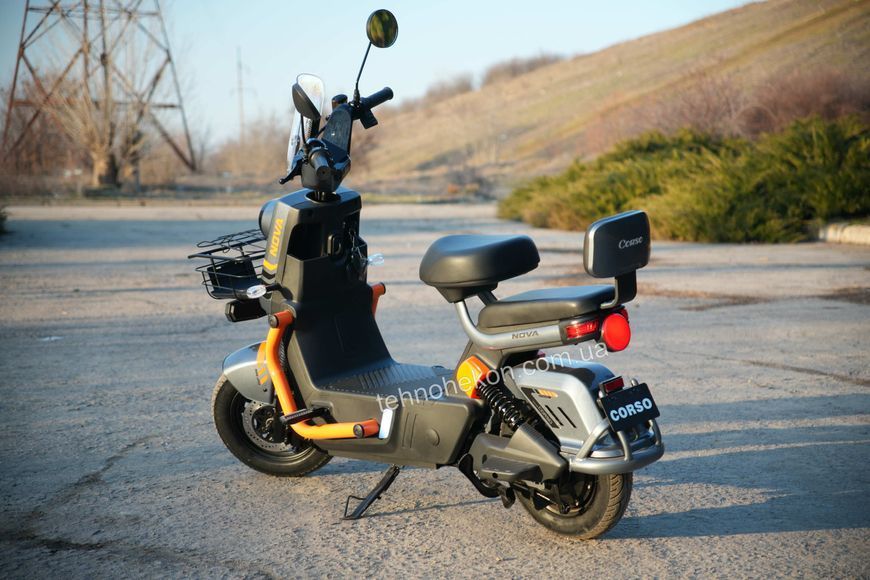 Электрический мопед Corso Nova N-870366, электродвигатель 1000W, аккумулятор 72V/20Ah, в коробке [Коробка] 191079 фото