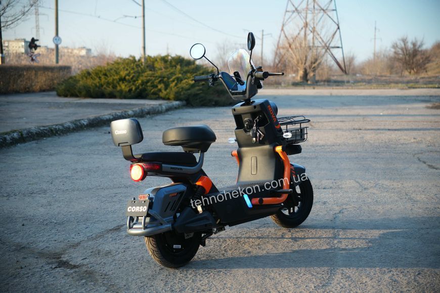 Электрический мопед Corso Nova N-870366, электродвигатель 1000W, аккумулятор 72V/20Ah, в коробке [Коробка] 191079 фото