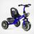 Велосипед 3-х колесный BS-12530 "Best Trike" (1) колеса EVA переднее 12&rsquo;&rsquo;, заднее 10&rsquo;&rsquo;, стальная рама, фара с музыкой и светом, 1 песня на украинском и 2 на английском, 2 корзины, в коробке 147566 фото