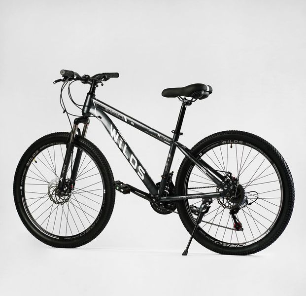 Велосипед Corso &laquo;WILDS&raquo; 26" дюймів WL-26682 (1) рама сталева 15&rsquo;&rsquo;, перемикачі Saiguan, 21 швидкість, 137768 фото