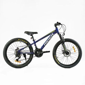 Велосипед Corso 24" дюйми &laquo;RIDER&raquo; RD-24820 (1) рама сталева 11&rsquo;&rsquo;, обладнання LTWOO A2, 21 швидкість, 138160 фото