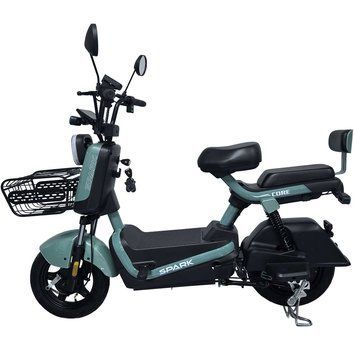 Велосипед з електромотором SPARK CORE 14" 60V/1000W/25Ah зелений 247907 фото