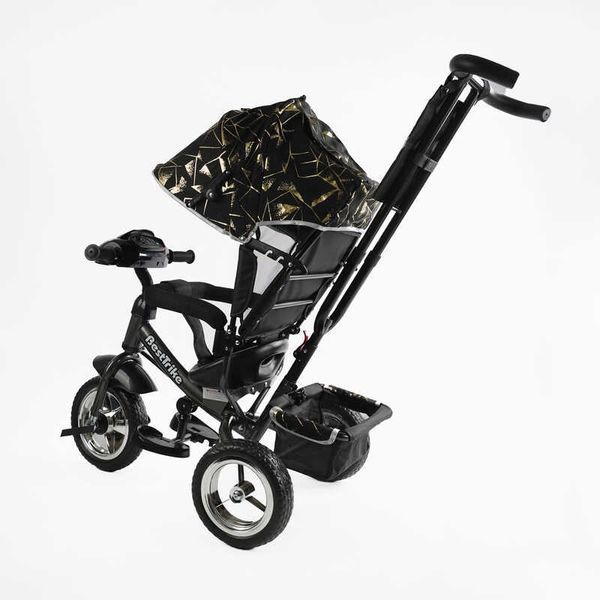 Велосипед 3-х колесный 60-775 Best Trike (1) КОЛЕСО ПЕНА, d=25см переднее, d=20см задние, фара музыкальная, USB, Bluetooth, в коробке 165668 фото