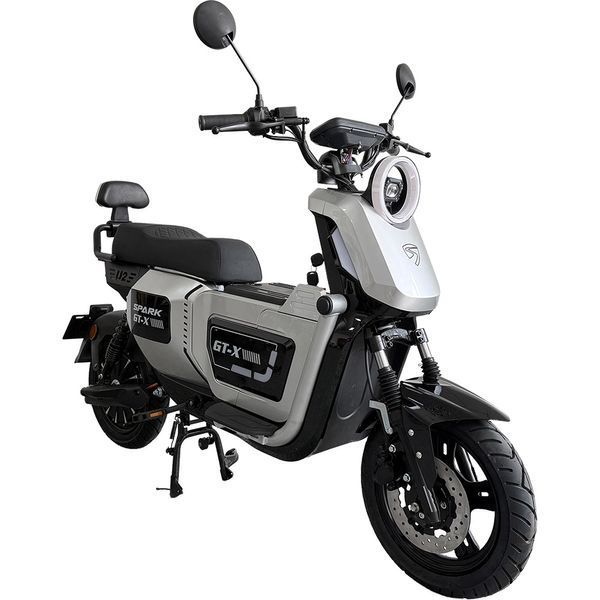 Велосипед з електромотором SPARK GT-X 16" 72V/1500W/20Ah LiFePO4 сірий 259181 фото