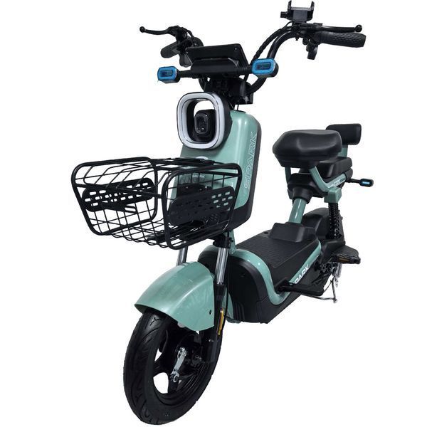 Велосипед с электромотором SPARK CORE 14" 60V/1000W/25Ah зеленый 247907 фото