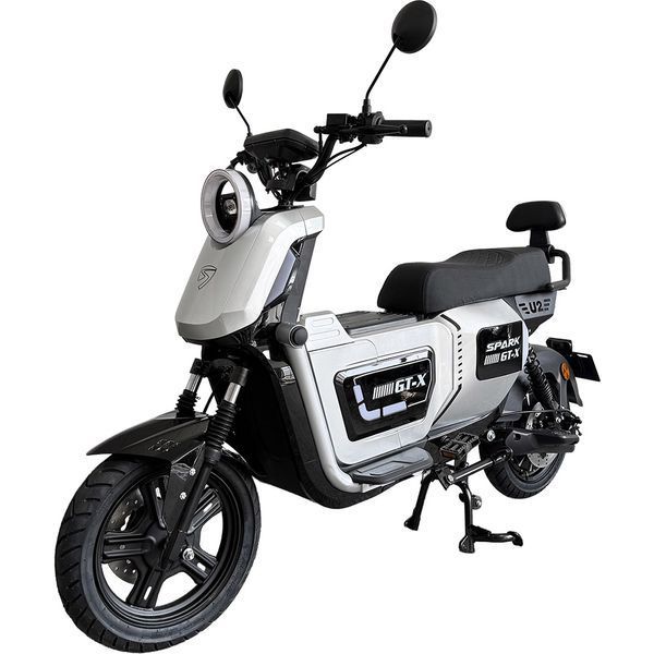 Велосипед з електромотором SPARK GT-X 16" 72V/1500W/20Ah LiFePO4 сірий 259181 фото