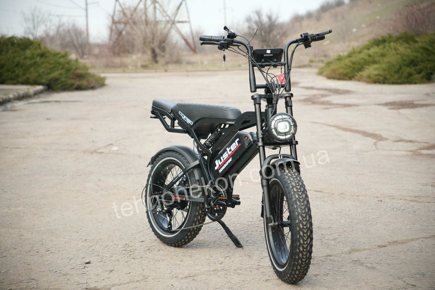 Електрофетбайк Corso &laquo;Juster&raquo; 20" дюймів J-40524 (1) рама сталева, двигун 1000W, акумулятор 48V18AH 168632 фото