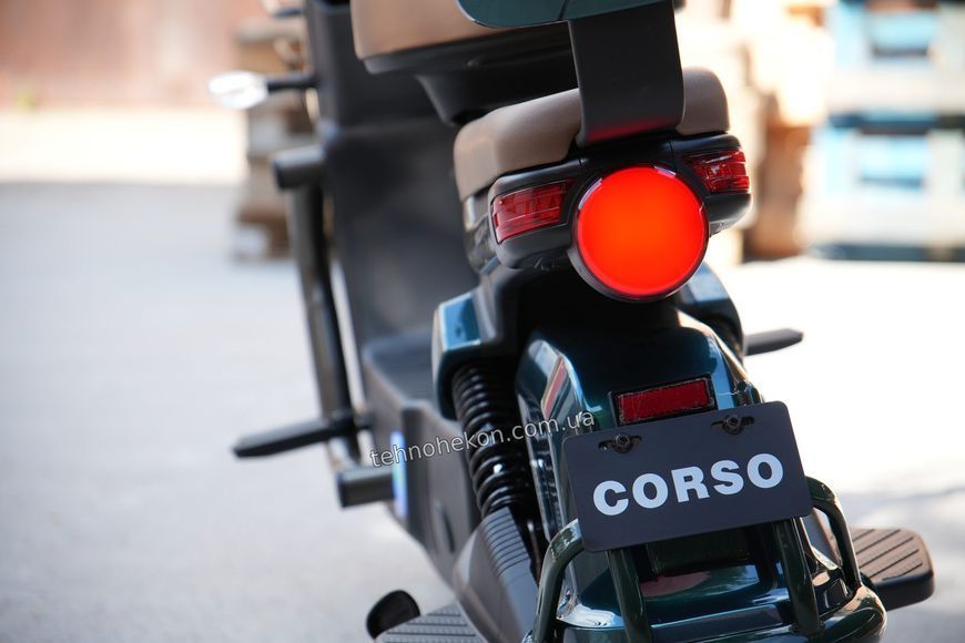 Електричний мопед Corso Nova N-730197, двигун 1000W, акумулятор 72V/20Ah 194096 фото