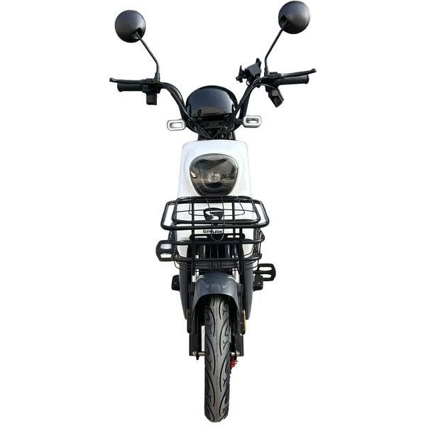 Велосипед з електромотором SPARK AMP 14" 48V/800W/25Ah білий з сірим 247901 фото