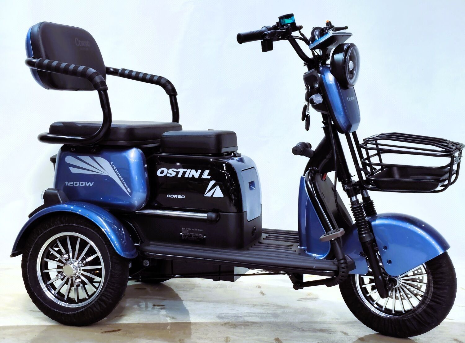 Купить Электрический трицикл Corso «Ostin L» NL-329144, двигатель