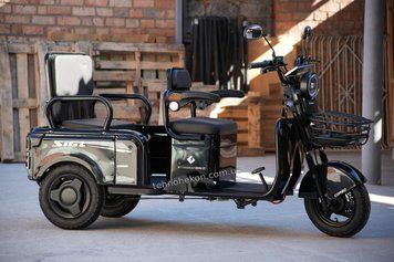 Електричний трицикл Corso &laquo;Sig L&raquo; SL-025113 , двигун 1200W, акумулятор 72V/24Ah літій-залізно-фосфатний, колеса 300-10 192022 фото