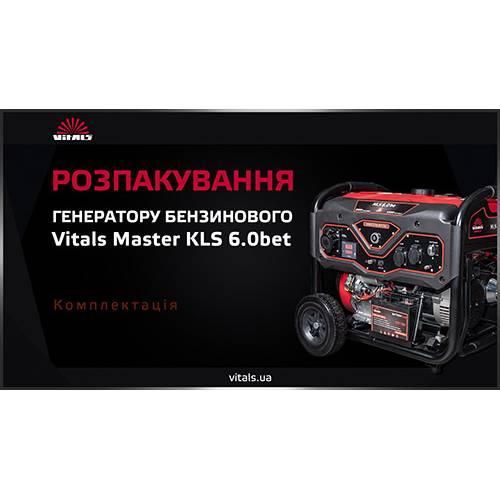 Генератор бензиновий Vitals Master KLS 6.0bet 000095865 фото