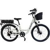 Велосипед с электромотором SPARK E-CITY COMFORT 17" 48V/500W/12,8Ah светло-серый 218746 фото