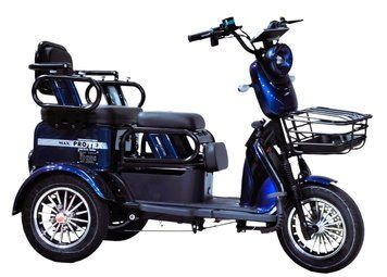 Електричний трицикл Corso &laquo;PROTEX Max&raquo; PX-174237 , двигун 1200W, акумулятор графеновий 72V/28Ah, колеса 300-10 190286 фото