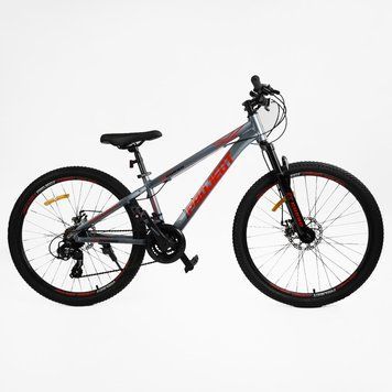 Велосипед Спортивный Corso 26" дюймов &laquo;Project&raquo; R-26582 (1) рама алюминиевая 13&rsquo;&rsquo;, оборудование Saiguan 21 скорость, собранный на 75% 168015 фото