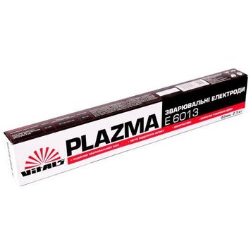 Электроды сварочные Vitals Plazma E6013 d 3мм, X 2,5кг 000133890 фото