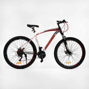 Велосипед CORSO 29`' дюймів "HIGH RACE PRO" HR-94180 (1) сталева рама 21", обладнання Shimano 21 115659 фото