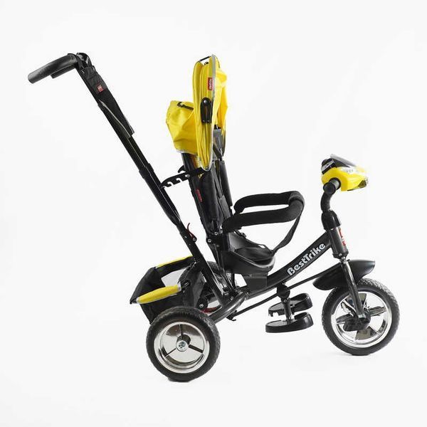 Велосипед 3-х колесный 62-119 Best Trike (1) КОЛЕСО ПЕНА, d=25см переднее, d=20см задние, фара музыкальная, USB, Bluetooth, в коробке 165991 фото