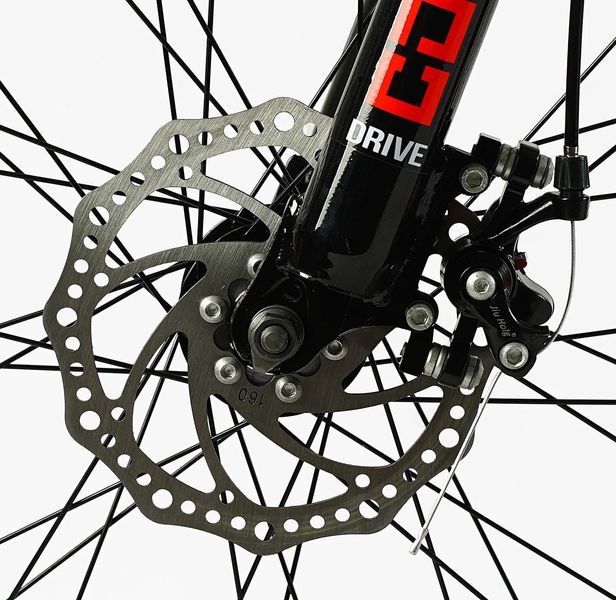 Велосипед Corso &laquo;HI RACE PRO&raquo; 27,5" Дюймов HR-27003 (1) рама алюминиевая 17``, оборудование Shimano 21 скорость, 138284 фото